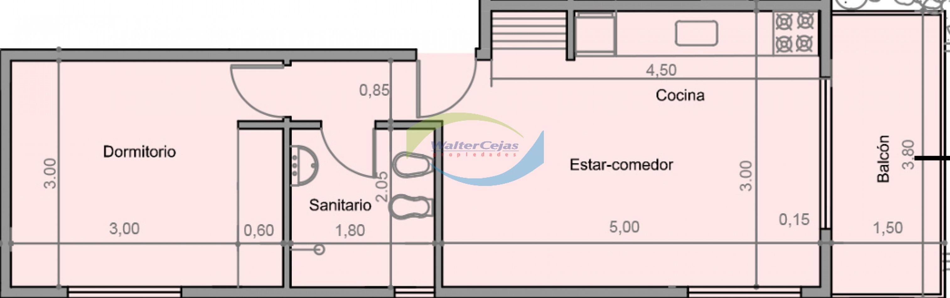DEPARTAMENTO 2 AMBIENTES - A ESTRENAR - GESELL SUR 