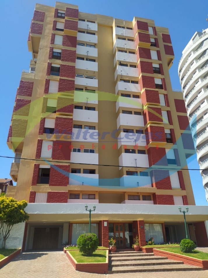 Departamento 3 ambientes c/ cochera VISTA AL MAR - EDIFICIO BARON PLAYA