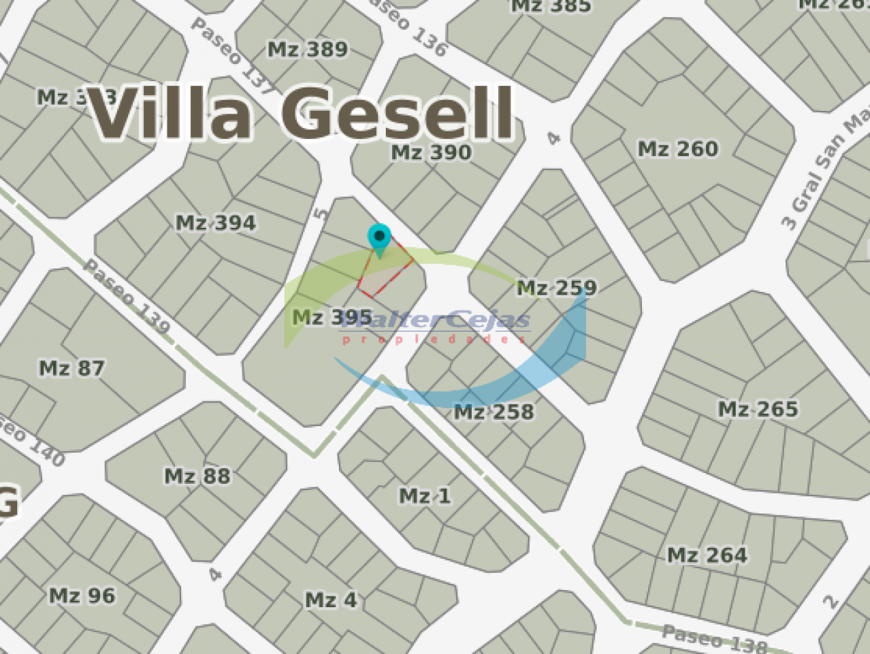 LOTE MULTIFAMILIAR HOTELERO - GESELL SUR 