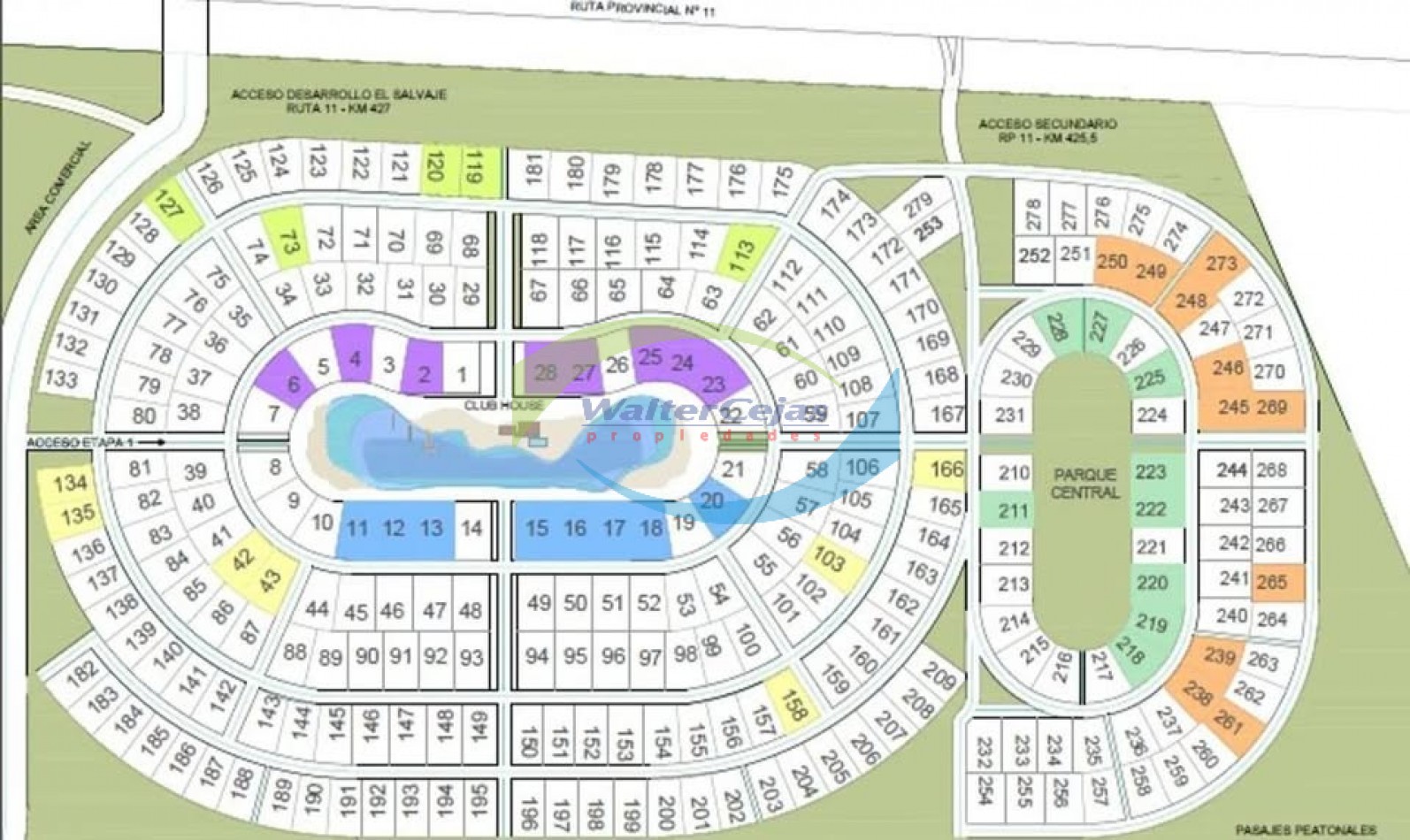 Lote en Venta en EL SALVAJE