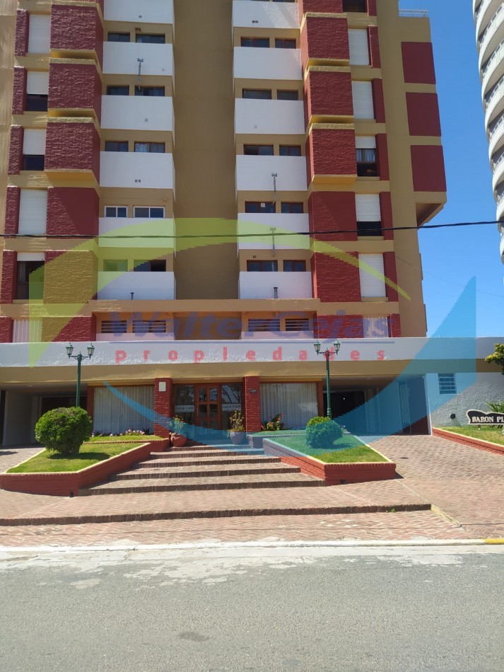 Departamento 3 ambientes c/ cochera VISTA AL MAR - EDIFICIO BARON PLAYA