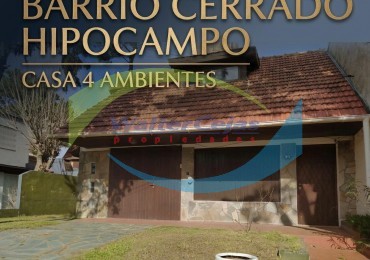 CASA 4 AMBIENTES - BARRIO HIPOCAMPO 