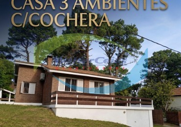 CASA 3 AMBIENTES EN EL CORAZON DE GESELL NORTE - 