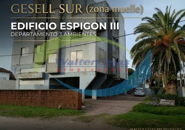 DEPARTAMENTO 3 AMBIENTES EN VENTA - ZONA MUELLE-